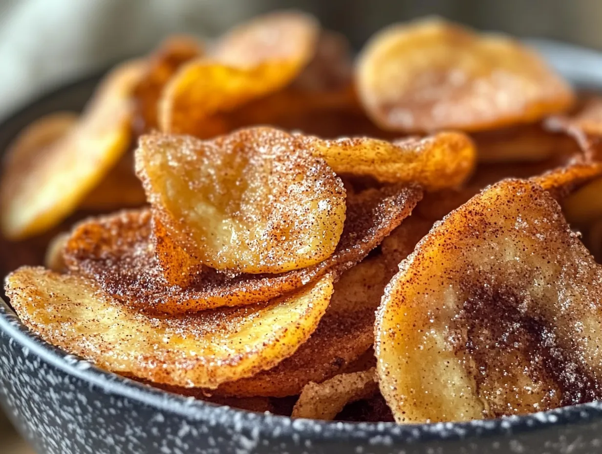 Crispy Air Fryer Cinnamon Sugar Banana Chips: Your New Favorite Snack