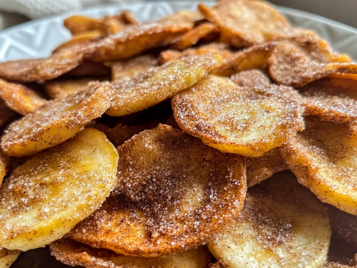 Crispy Air Fryer Cinnamon Sugar Banana Chips: Your New Favorite Snack