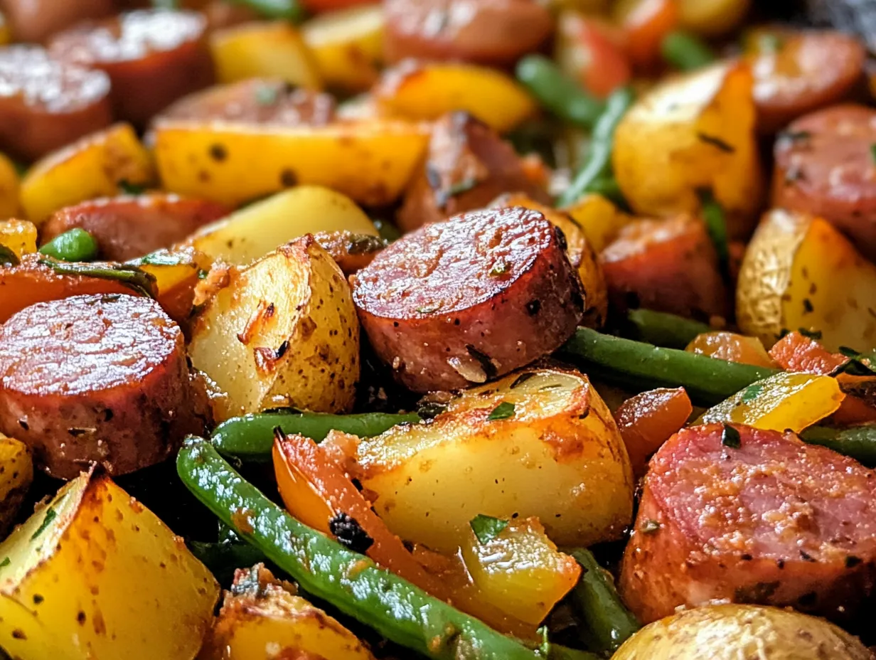 Easy One Pan Kielbasa and Potatoes: A Weeknight Comfort Meal step by step