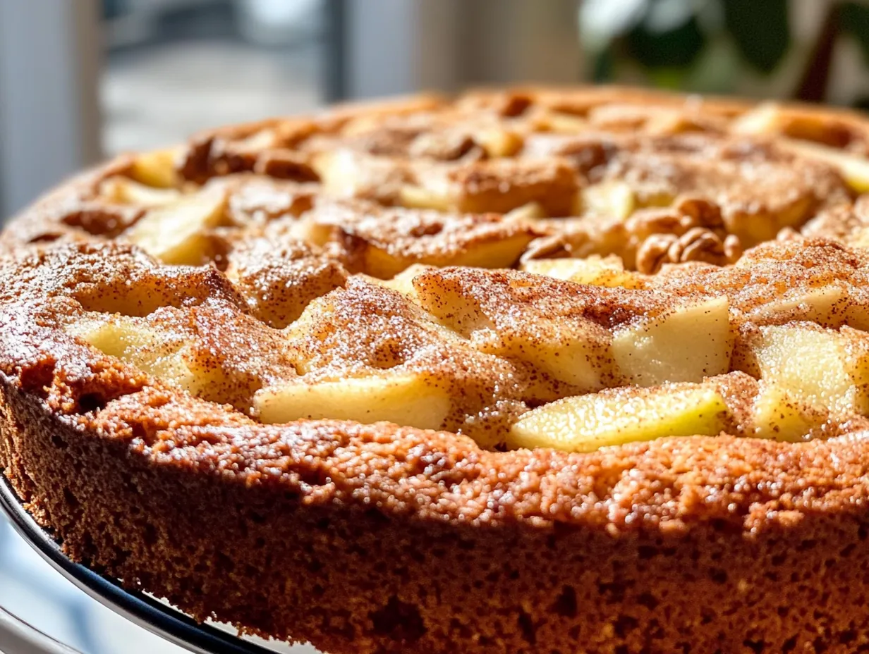 Effortless Cinnamon Apple Cake: A Sweet Autumn Delight