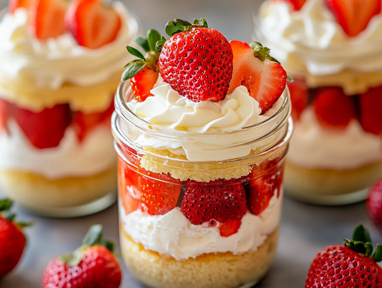 No-Bake Strawberry Shortcake Magic: Easy 30-Minute Dessert