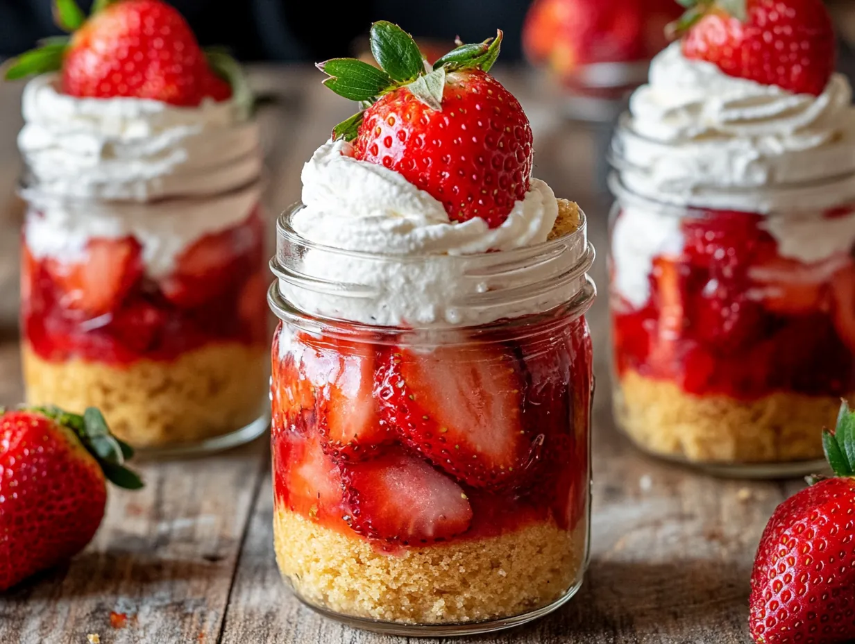 No-Bake Strawberry Shortcake Magic: Easy 30-Minute Dessert