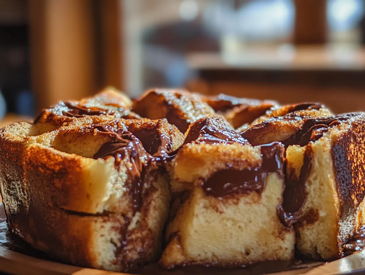Nutella Swirl French Toast Bake: A Sweet Morning Comfort