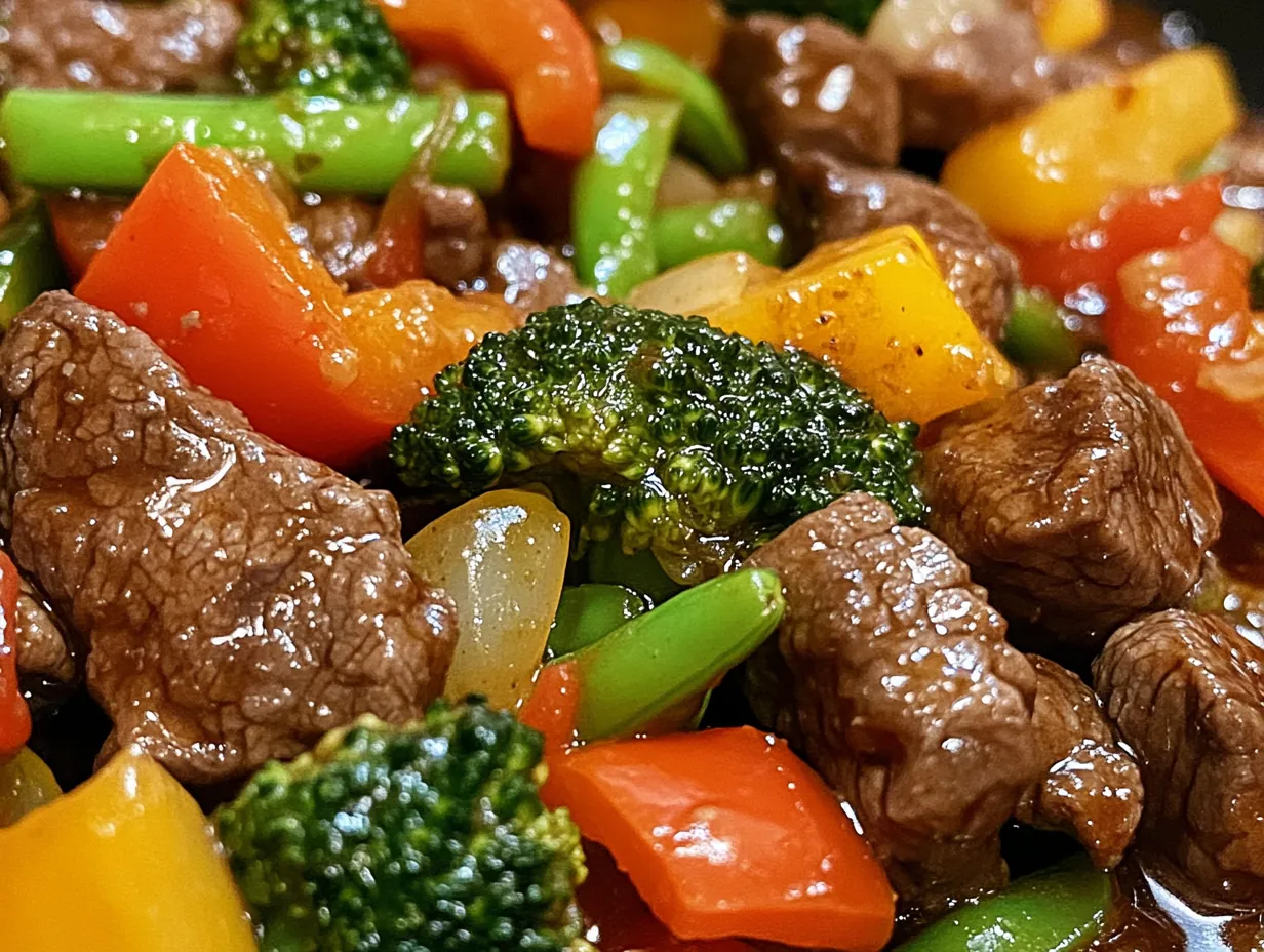 Quick & Flavorful 30-Minute Beef Stir Fry with Crisp Vegetables step by step
