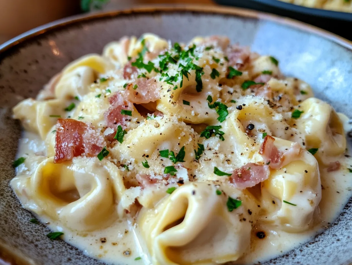Quick Tortellini Carbonara: Your 30-Minute Weeknight Delight