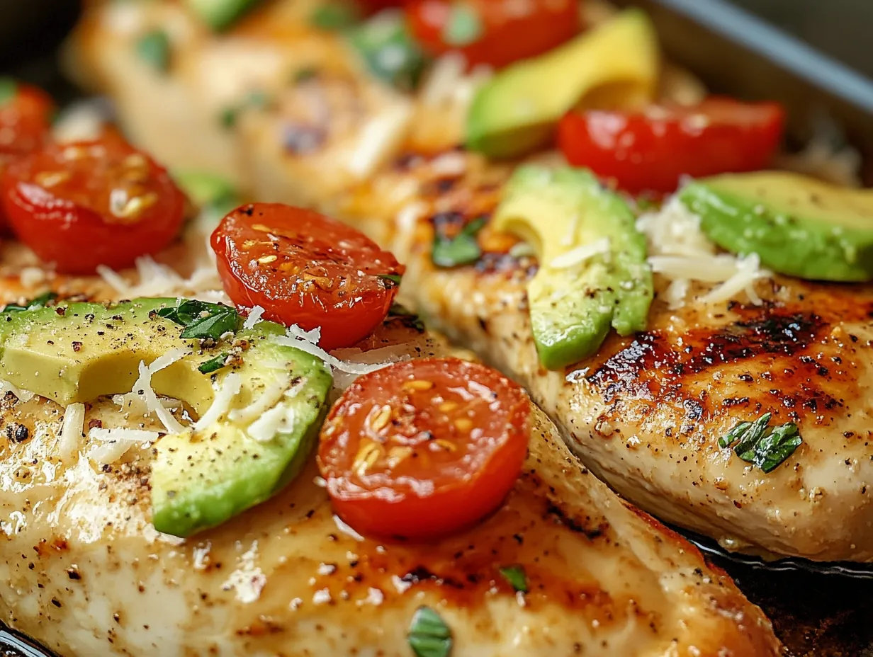 Savory Grilled California Avocado Chicken: Your New Easy Dinner Favorite finished dish