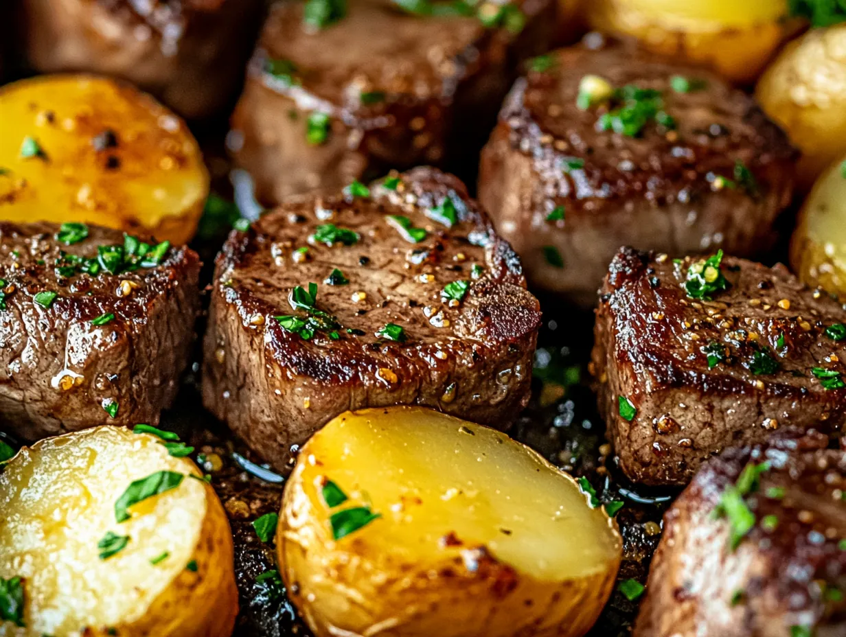 Sizzling Steak Bites & Potatoes: Your New Favorite Dinner Recipe step by step