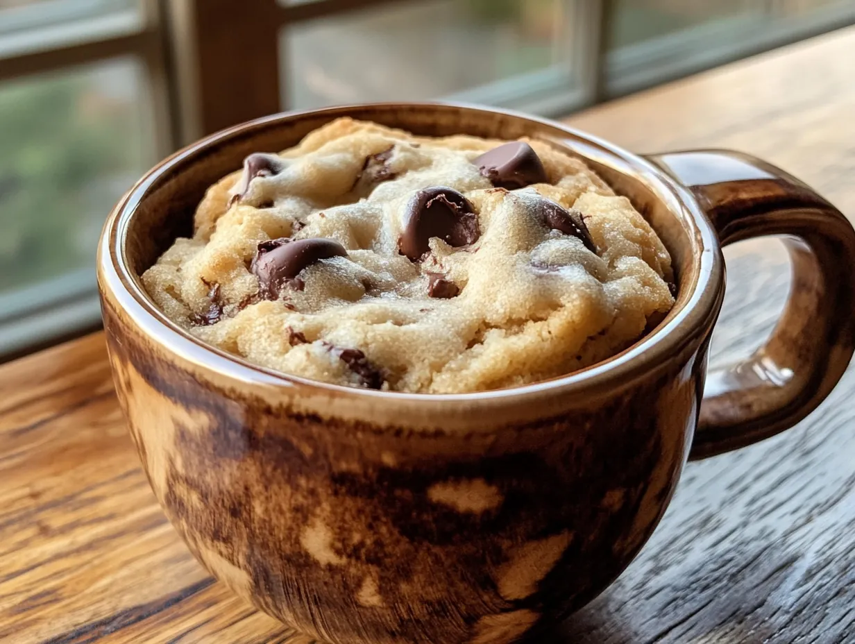 Speedy Microwave Mug Cookie: Yummy & Easy Recipe for One