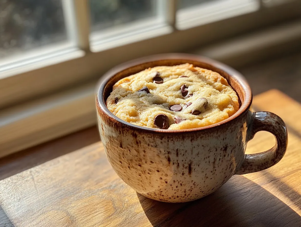 Speedy Microwave Mug Cookie: Yummy & Easy Recipe for One